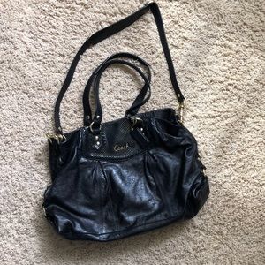 Black Leather Tote